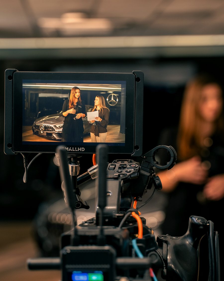 Behind the scenes